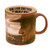 Vandor 15063 John Wayne 20 oz Ceramic"Courage" Mug, Brown