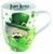 Paddy Bear Irish Designed Mug With Shamrock Design And Ireland Text