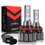 BOSWEE H1 LED Headlight Bulbs 10400 Lumens Extremely Bright 6000K CSP Chips Conversion Kit
