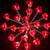 2 Sets Valentines Day Heart Shaped Lights String 20 LEDs Red Heart String Lights Fairy Lights Valentines Day Decors with Copper Wires and Battery Boxes for Valentines Day Wedding Party Decor