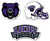 R and R Imports Central Arkansas Bears Vinyl Decal Sticker 3 Pack 4-Inch Each