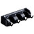 Broom Holder Wall Mounted - Mop and Broom Hanger Holder - Garage Storage Rack Garden Tool Organizer - 3 Position 4 Hooks for Home Kitchen Garden Tools Garage Organizing