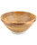 Thirstystone Mango Wood Salad Bowl with Copper Finish Band.