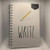 Rae Dunn WRITE Spiral Notebook - 160 Lined Pages - Small - 9 X 6