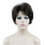 Aimole Short Fluffy Natural Wavy Wig Synthetic Hair Women Capless Wigs8 Lt Chestnut Brown