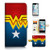 ( For iPhone 7 Plus ) Flip Wallet Case Cover and Screen Protector Bundle A4268 Wonder Woman