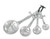 Ganz 4-Piece Measuring Spoons Set, Cross