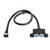 Cablecc USB 3_1 Front Panel Header Key-B to Dual USB 3_0 Type-A Female Extension Cable 50cm Panel Mount Type