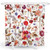 DESIHOM Floral Shower Curtain with 12 Rust-Resistant Metal Double Glide Shower Hooks Polyester Waterproof Shower Curtain Set 72x72 Inch