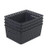 Ggbin Plastic Basket for Organizing Grey Plastic Basket 8 Quart Set of 4