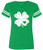 St Patricks Day Womens Clover Short Sleeve T Shirt V Neck Green Cotton Tops 2XL St Patricks Day Womens Clover Short Sleeve T Shirt V Neck Green Cotton Tops 2XL