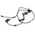 X AUTOHAUX 95670-2F100 Front Right Car Engine ABS Wheel Speed Sensor for Kia Cerato Spectra 2003-2007