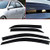 labwork 4pcs Vent Visor Window Visors Rain Guard Shade Deflector Fit for Toyota Corolla 2009-2013