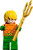 LEGO DC Comics Super Heroes Minfigure - Aquaman with Trident weapon