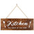 whoaon Kitchen Wall Decor Sign Kitchen The Heart of The Home_ Real Pallet Rustic Wood Sign for Farmhouse Kitchen Decor Rustic Kitchen Wall Decor with Kitchen Sign_ 6 x17