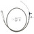 Transmission Kickdown Cable KitStainless Braided Kick Down Cable Replacement for GM 700R4 TRANSMISSION DETENT 6051