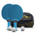 Senston Table Tennis Rackets Set Professional Table Tennis Racket with 3 Balls Composite Rubber Ping Pong Paddle Set