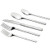 Saedy 30 Piece Flatware Stainless Steel Silverware Service for 6