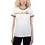 Juniors Harry Potter Hogwarts Rainbow Stripe Ringer T-Shirt-XX-Large