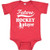 inktastic Future Hockey Player Infant Creeper Newborn Retro Heather Red 2955c