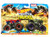 DieCast Hotwheels Monster Trucks Demolition Doubles Marvel Heroes Spider Man vs Venomized-Hulk