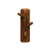 Creative Co-op Reclaimed Wood 3 Pegs Wall Hooks Natural