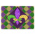Oarencol Mardi Gras Zigzag Harlequin Fleur De Lis Placemats Table Mats Set of 6 Heat-Resistant Washable Clean Kitchen Place Mats for Dining Table Decoration
