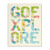 Stupell Industries Go Explore Map Text Country Adventure Word Design Designed by Daphne Polselli Art 13 x 19 Wall Plaque