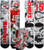 For Bare Feet - Kansas City Chiefs Montage Sublimation Socks - Patrick Mahomes 15 Large 10-13