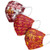 FOCO Iowa State Cyclones NCAA Womens Matchday Face Cover - 3 Pack