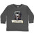 inktastic WB Black Doodle Toddler Long Sleeve T-Shirt 3T Charcoal - KiniArt 39fe