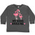 inktastic Nana Loves Me Girl Toddler Long Sleeve T-Shirt 3T Charcoal 2eb34