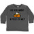 inktastic Do You Want a Piece of Toddler Long Sleeve T-Shirt 4T Charcoal 3340e