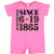 inktastic Juneteenth Since 6-19-1865 Infant Romper 6 Months Raspberry 3b6fa