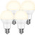 Magic Hue Smart WiFi Light Bulb No Hub Required Dimmable White 2700K A19 E26 7W 60w Equivalent Smart Bulb Compatible with Alexa Google Siri IFTTT 4 Pack
