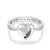 JXJL Cremation Urn for Ashes Memorial Jewelry 925 Sterling Silver Ashes Keepsake Angel Wing Urn Ring