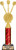 Crown Awards Darts Trophies 11 Personalized Bullseye Darts Trophies with 5 Lines of Text Prime