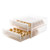 HAILAN Egg Storage Container for Refrigerator 60 Drawer Type Egg Storage Box Egg Storage Box Holder Container Kitchen Fridge Egg Organizer 2-Layer Large Capacity Stackable Bpa FreeWhite