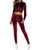 Fantasy Closet Womens 2 Pieces Outfits Long Sleeve Top and Long Pants Sweatsuits Set Tracksuits