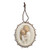 Willow Tree hand-painted sculpted Metal-edged Ornament, Embrace