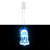 100 Pcs MCIGICM White 5mm LED Light Diodes LED Circuit Assorted Kit for Science Project Experiment White