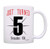 50th Birthday Gifts Just Turned 5 Decades Old Cup 50 Bday Mug 50 Years Old Coffee Mug Tea Cup Multi