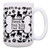 Dog Dad Gifts Best French Bulldog Dad Ever Fathers Day Mug 15-oz Frenchie Mug Tea Cup Bone Pattern
