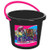 Amscan Monster High Party Jumbo Favor Bucket, Black/Hot Pink, 7" x 9 1/4"