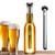 Dernord Beer Chiller Stick - 2 Pack Stainless Steel Drink Chiller Sticks Keep Bottled Drinks Cold Wine Beverage Cooler Cooling Sticks