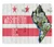 BleuReignTM Detailed Washington D.C. on Wood Background Square Refrigerator Fridge Magnet