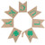 Ycsst St. Patricks Day Decorations-Irish LUCKY Four Leaf Clover- Shamrock Burlap Banner Flags-Green Lucky Banner.
