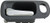 Dorman 92690 Front Driver Side Interior Door Handle for Select Honda Models Gray and Chrome