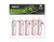 Force1 Drone Batteries - 3.7V 500mAh Rechargeable Li-Po Batteries Spare Parts for Drones UDI U818A, U818A-1, U818A HD, NOT Compatible w/ U818A WiFi FPV (5pk)
