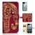( For iPhone 8 / iphone 7 ) Flip Wallet Case Cover & Screen Protector Bundle - A21111 Indian Elephant